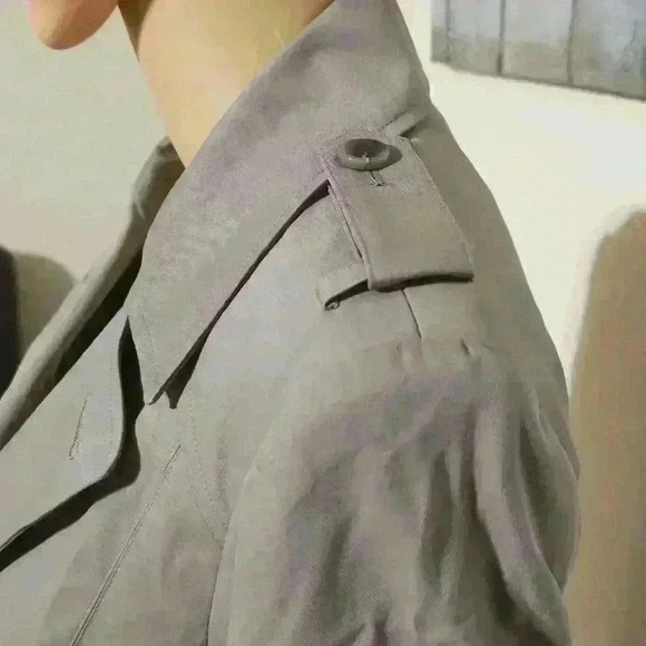 💚 ETCETERA Trench Coat Belted Size: 6 - Picture 6 of 9